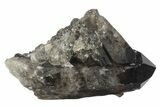 Dark Smoky Quartz Crystal - Minas Gerais, Brazil #234075-1